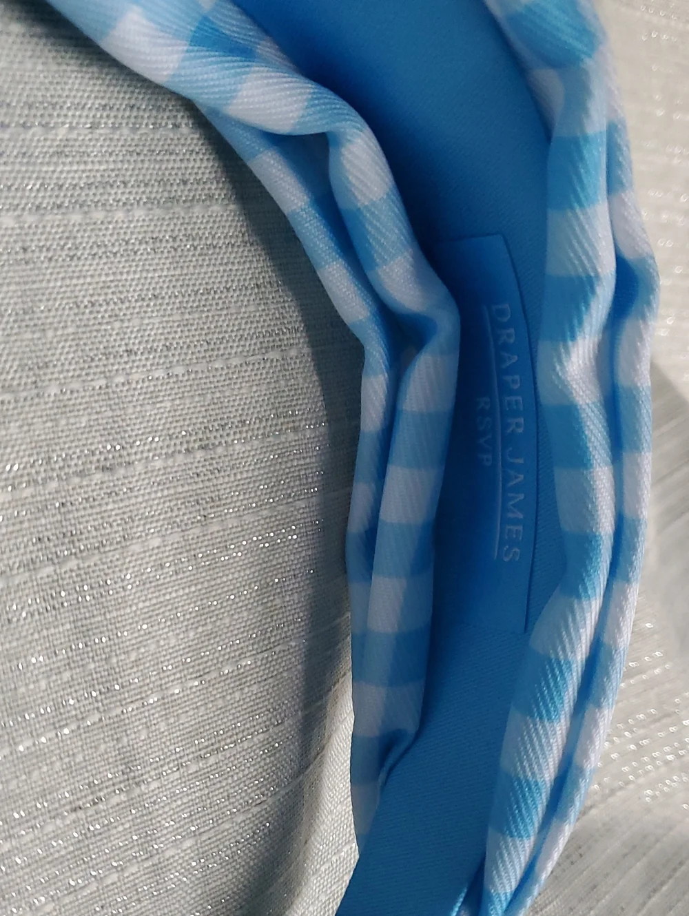 Draper James blue gingham
